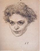 Nikolay Fechin Portrait of lady oil painting